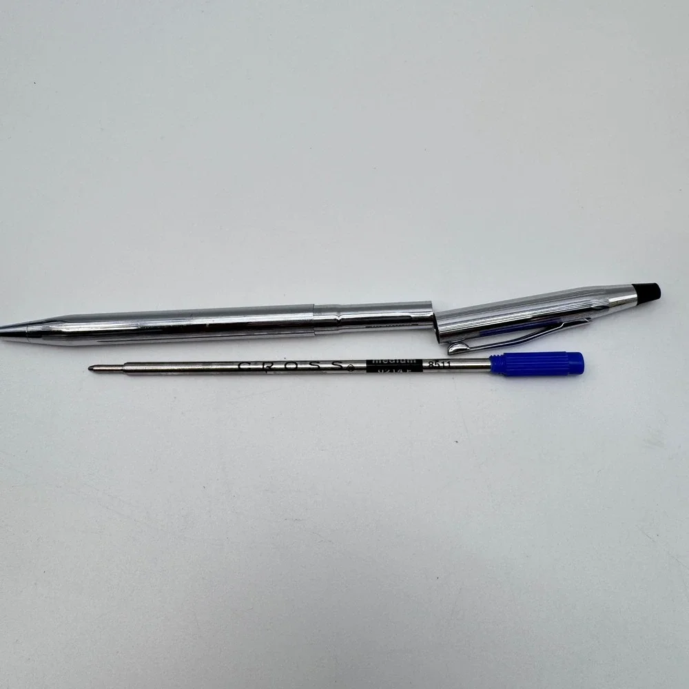 Cross Pen and Pencil Set Gold Silver Vintage 3 Piece Writing Trio